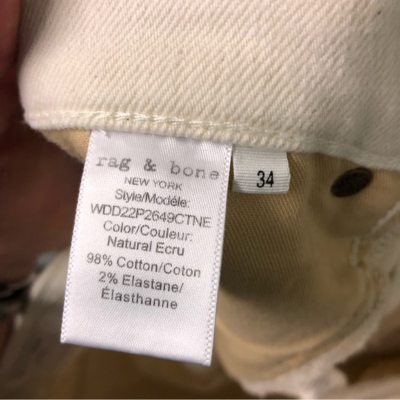 Rag & Bone Nina High Rise Ankle Flare Denim Jeans - Picture 11 of 13